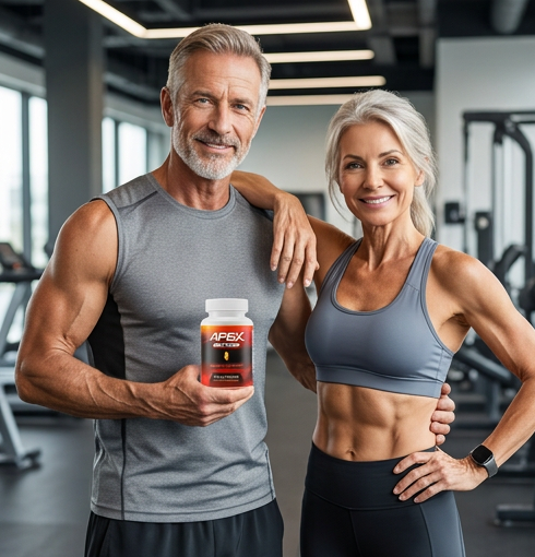 Active couple enjoying daily life